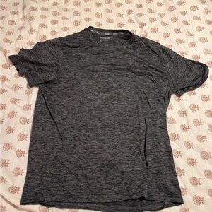 Reebok Gray Short Sleeve Tee Classic Crew Neck